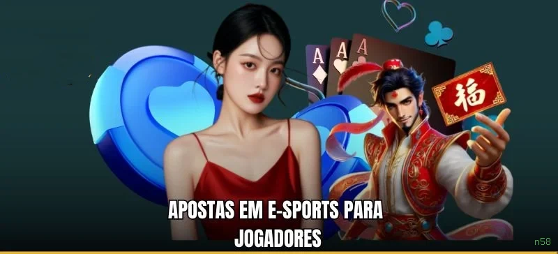 Imagem promocional do cassino online da n58 mostrando jogos ao vivo